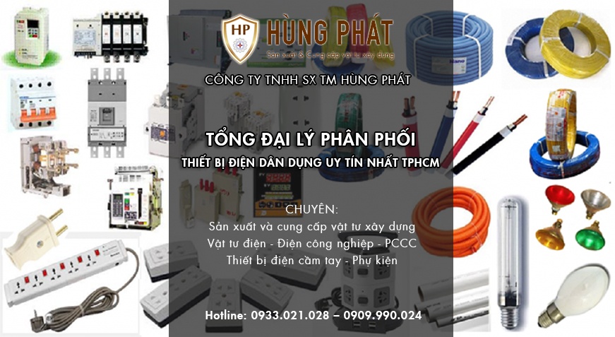 Tổng đại lý thiết bị điện dân dụng tphcm chất lượng - giá tốt - uy tín